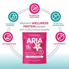 Designer Wellness Aria Women's Wellness Protein Powder Vanilla - 1.85 lb - image 7