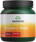 Swanson 100% Pure Brewer's Yeast Powder, GMO-Free - 1 lb