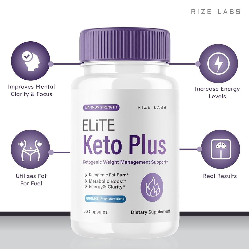 rize labs Elite Keto Plus Weight Loss Support - 60 Capsules - image 6