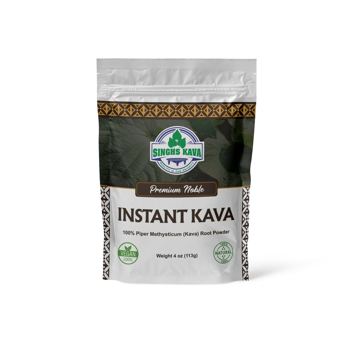 SINGHS Micronized Instant Kava Powder Fijian - 4 oz