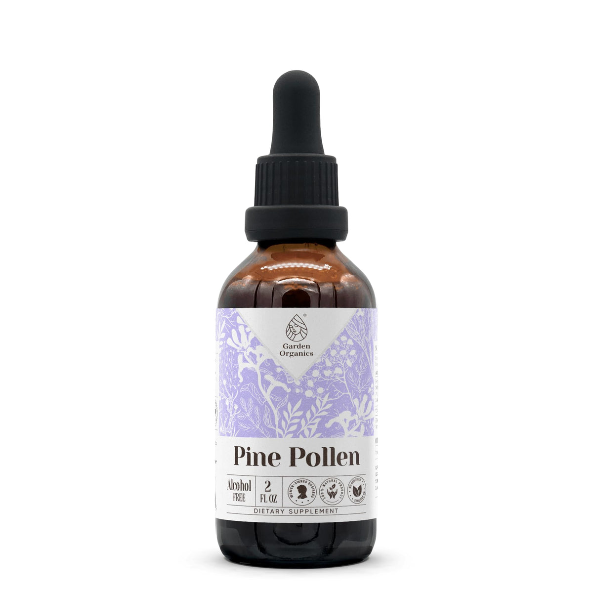Garden Organics Pine Pollen Alcohol-Free Natural Tincture Extract