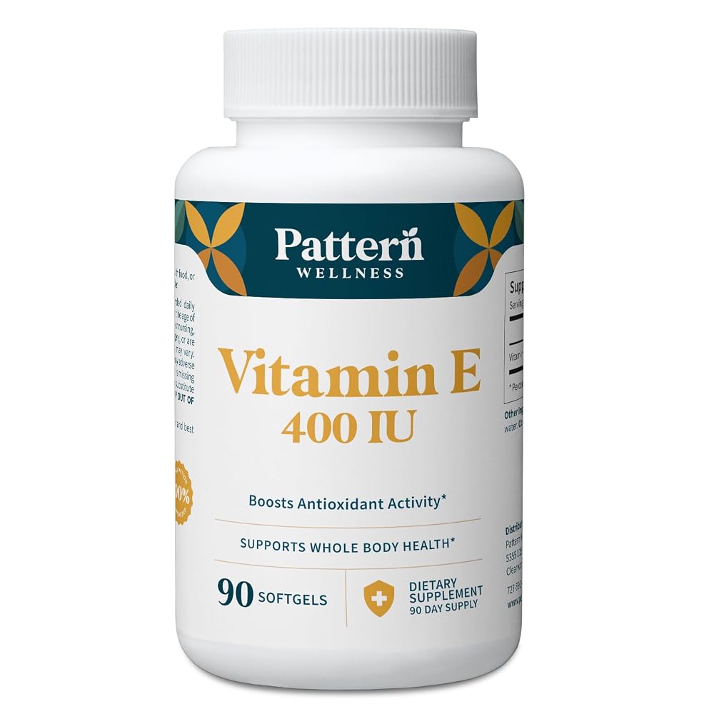 Pattern Wellness Vitamin E 400 IU