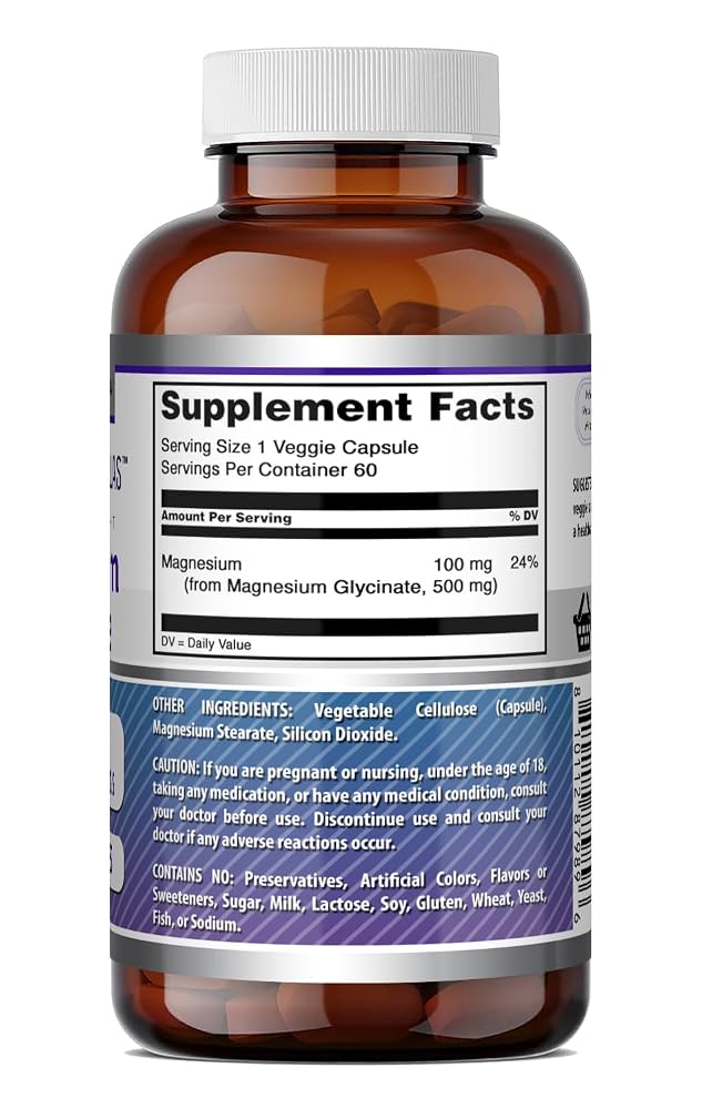 Amazing Formulas Magnesium Glycinate 500 Mg