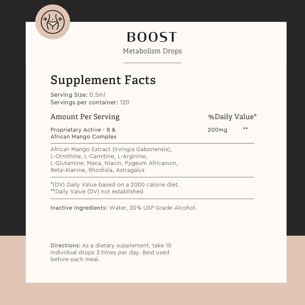 BODY COMPLETE RX Boost Drops with Maca Root & Amino Acids - 60 ML - image 2