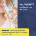 KAL Calcium Oyster Shell 600 mg - 100 Tablets - image 5