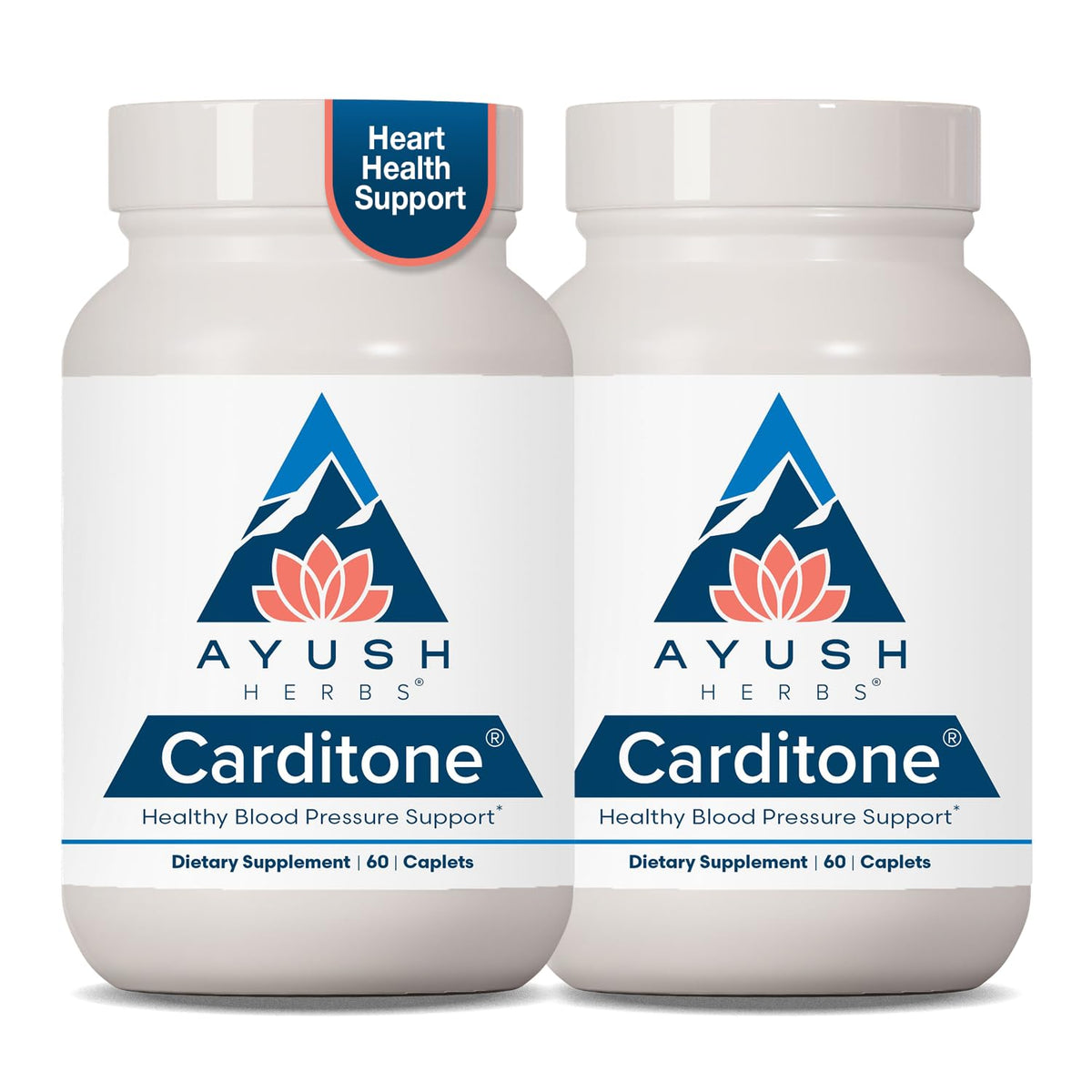 Ayush Herbs Carditone BP Formula Herbal Supplement - 120 Capsules