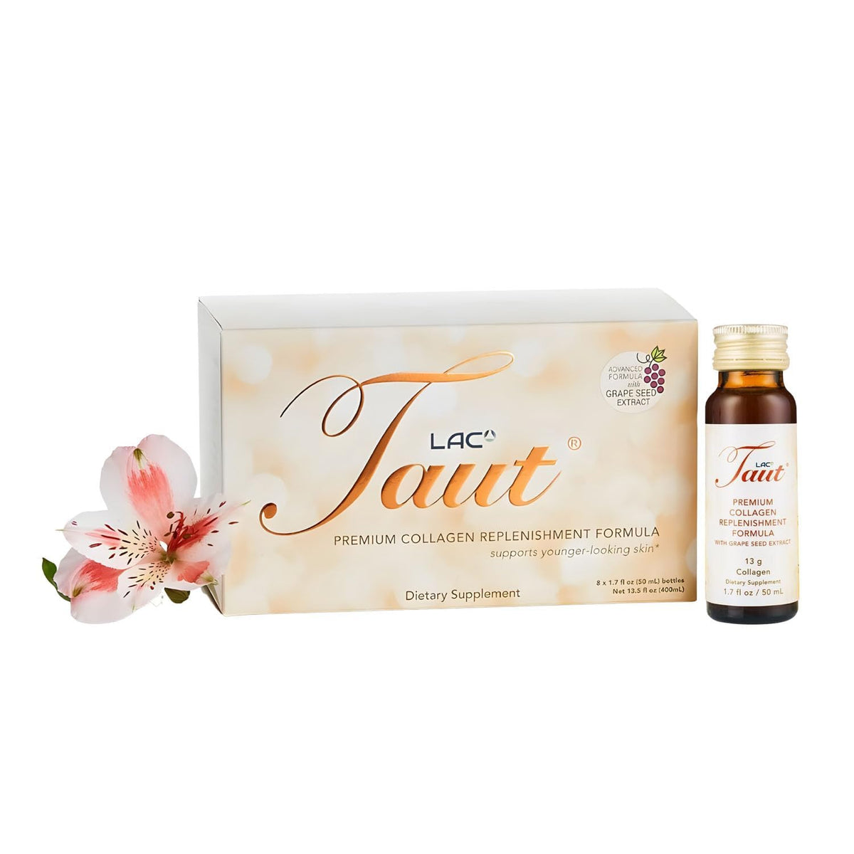 TAUT Marine Collagen Drink for Women - 8 Bottles
