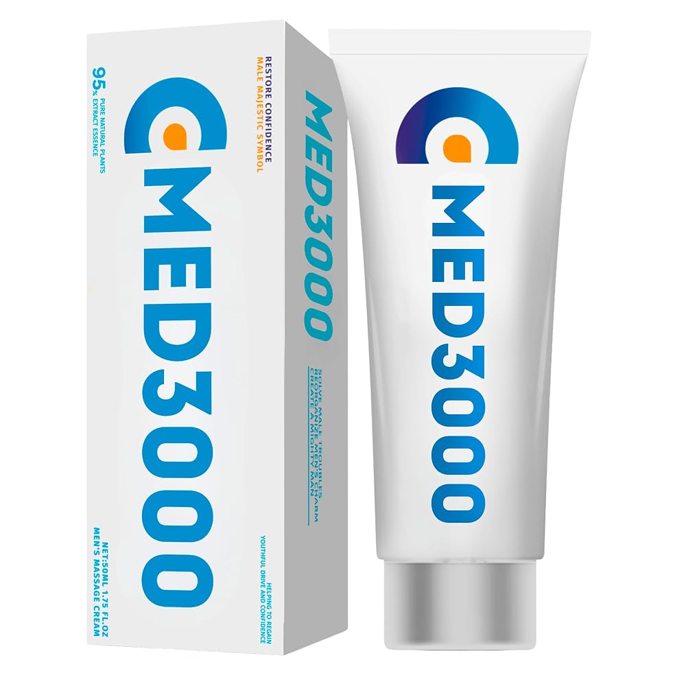Irvy Med3000 Gel for Men Stimulating Massage Cream - 1.75 Fl Oz