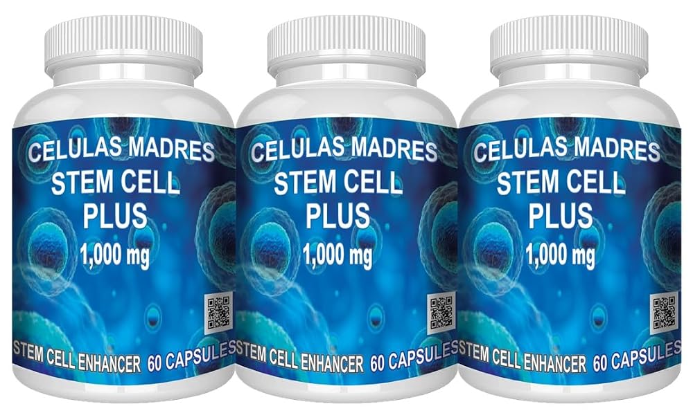Madre Cell Plus Celulas Madres 1000 mg Stem Cell - 180 Capsules