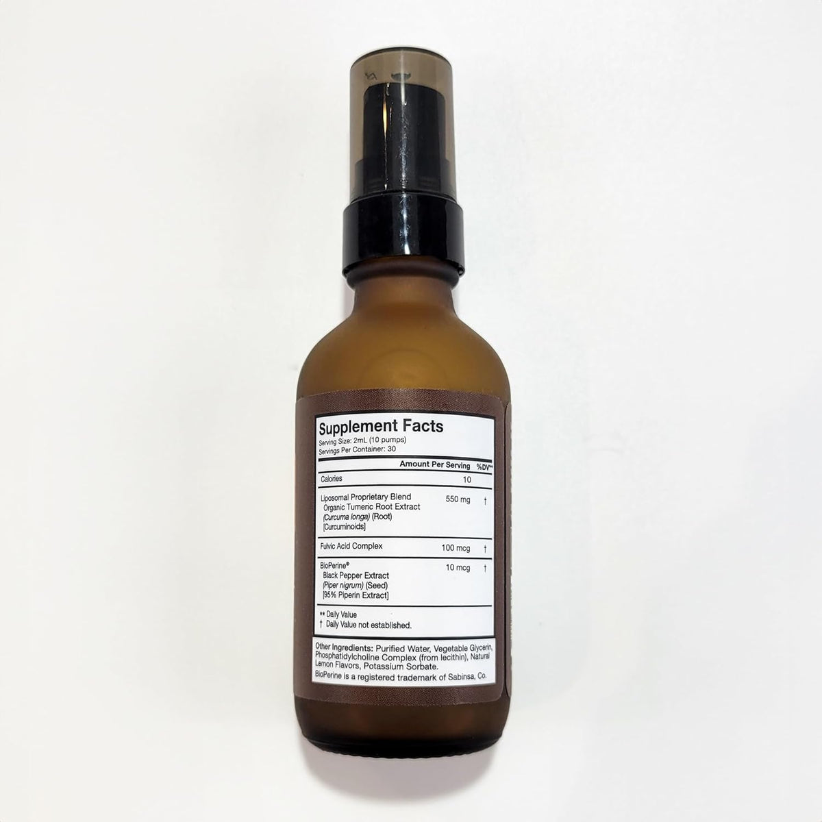 Terra Health Essentials Liposomal Curcumin Liquid for Joint Support - 2 fl oz - image 3