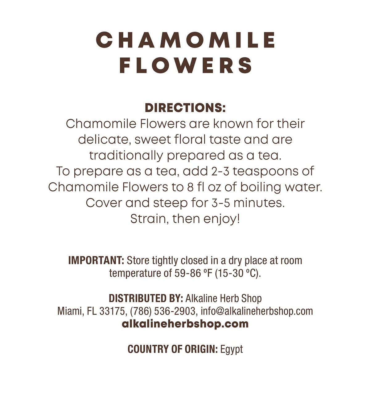 Alkaline Herb Dried Chamomile Flowers - 2 oz Whole Flowers - image 2