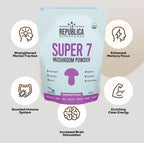 LRLA Superfoods Super 7 Mushroom Powder Blend - 3 oz - image 3