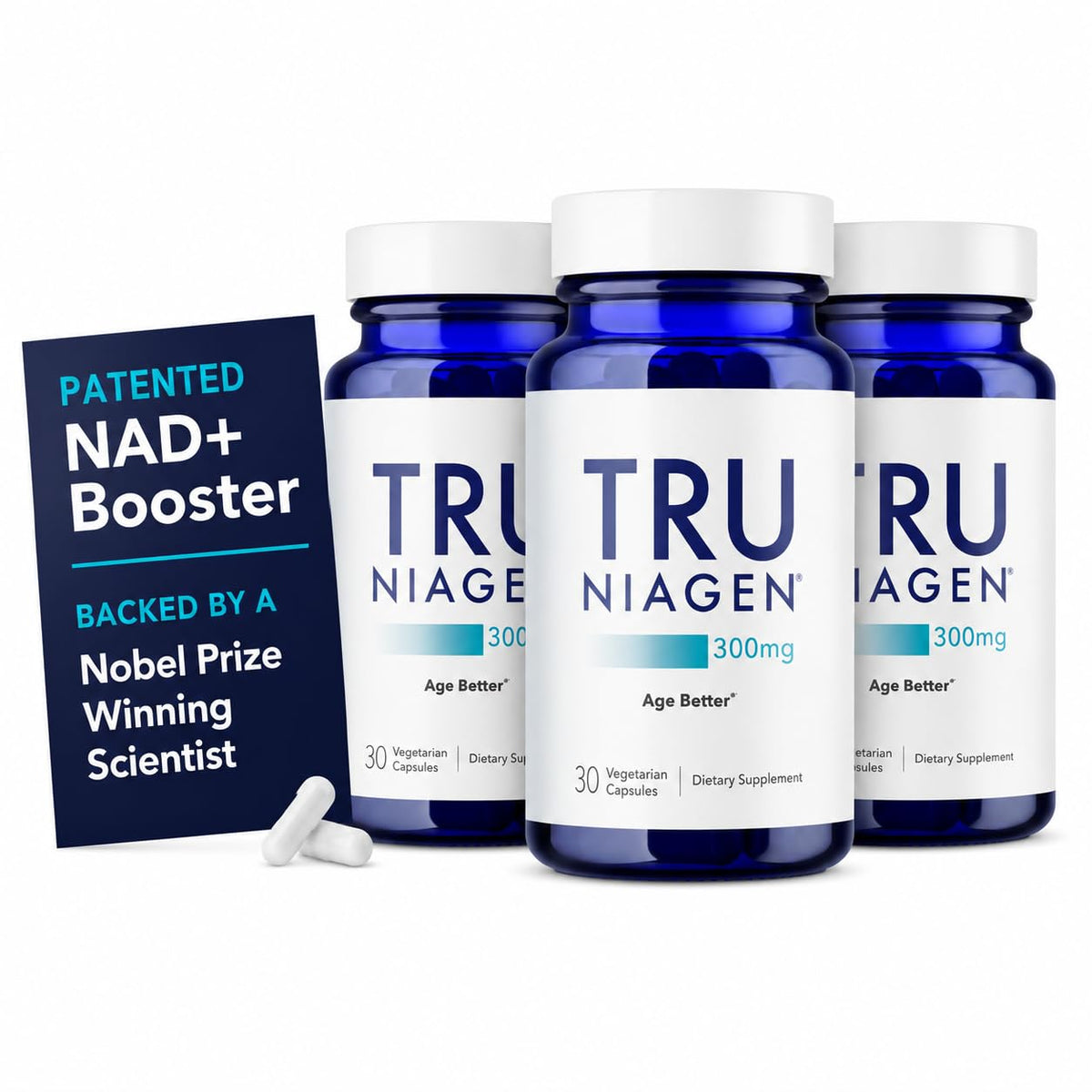 TRU NIAGEN Nicotinamide Riboside NAD+ Supplement 300mg - 90 Capsules