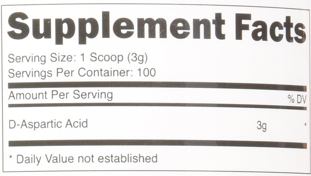 Nutricost D-Aspartic Acid Powder - 300g - image 7