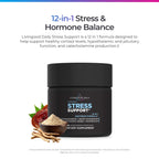 Livingood Daily Stress Support Supplement with Ashwagandha - 60 Capsules - image 2