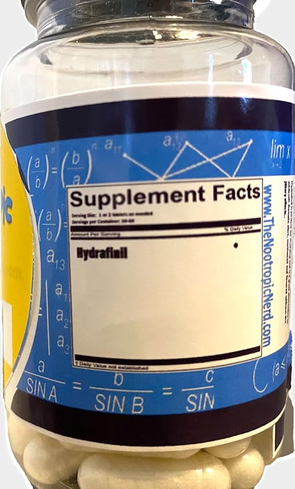 The Nootropic Nerd Hydrafinil 500mg - 30 Capsules - image 3