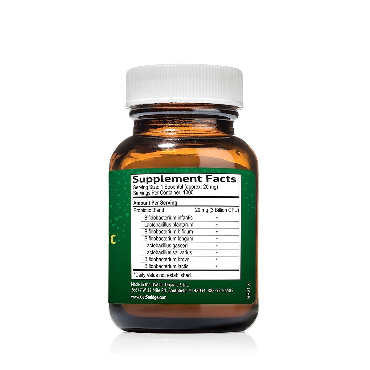 Smidge Sensitive Probiotic Powder - 1,000 Servings - image 2