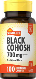 Sundance Black Cohosh Herbal Supplement - 200 Capsules