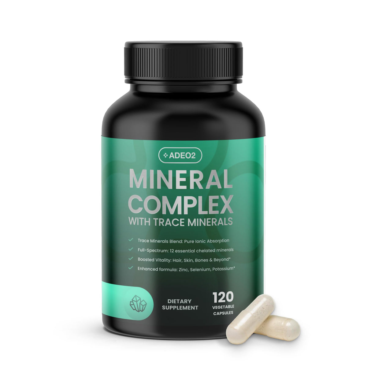 ADEO2 Trace Minerals Complex - 120 Capsules