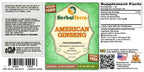 Herbal Terra LLC American Ginseng (Panax Quinquefolius) Tincture