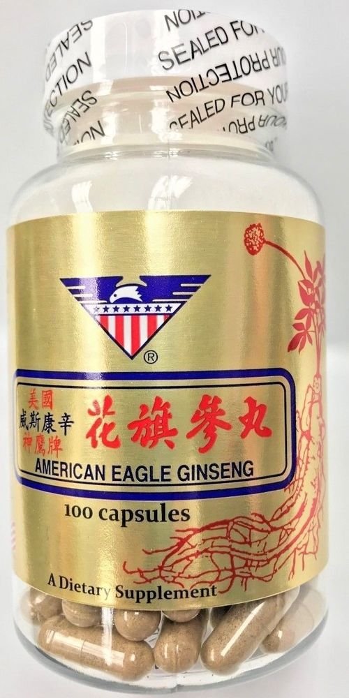 FEC Ginseng American Ginseng - 100 Capsules