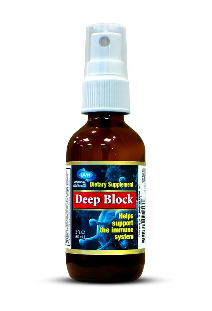 PPG-PLUS Deep Block Immune Support Mouth Spray - 2 Fl Oz