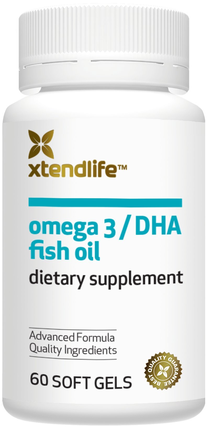 Xtendlife Omega 3 Fish Oil - DHA and EPA Supplement for Heart