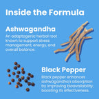 Sanar Naturals Ashwagandha 2100 mg Stress & Mood Support - 120 Capsules - image 4