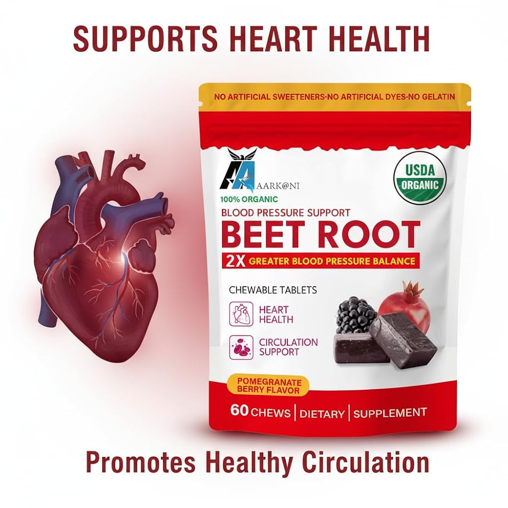 Aziz Arkani Aarkani Organic Beet Root Chewable Tablets - image 3