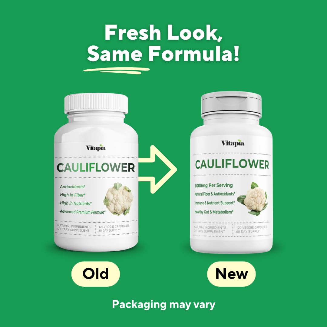 Vitapia Organic Broccoli Sprout & Cauliflower Supplements