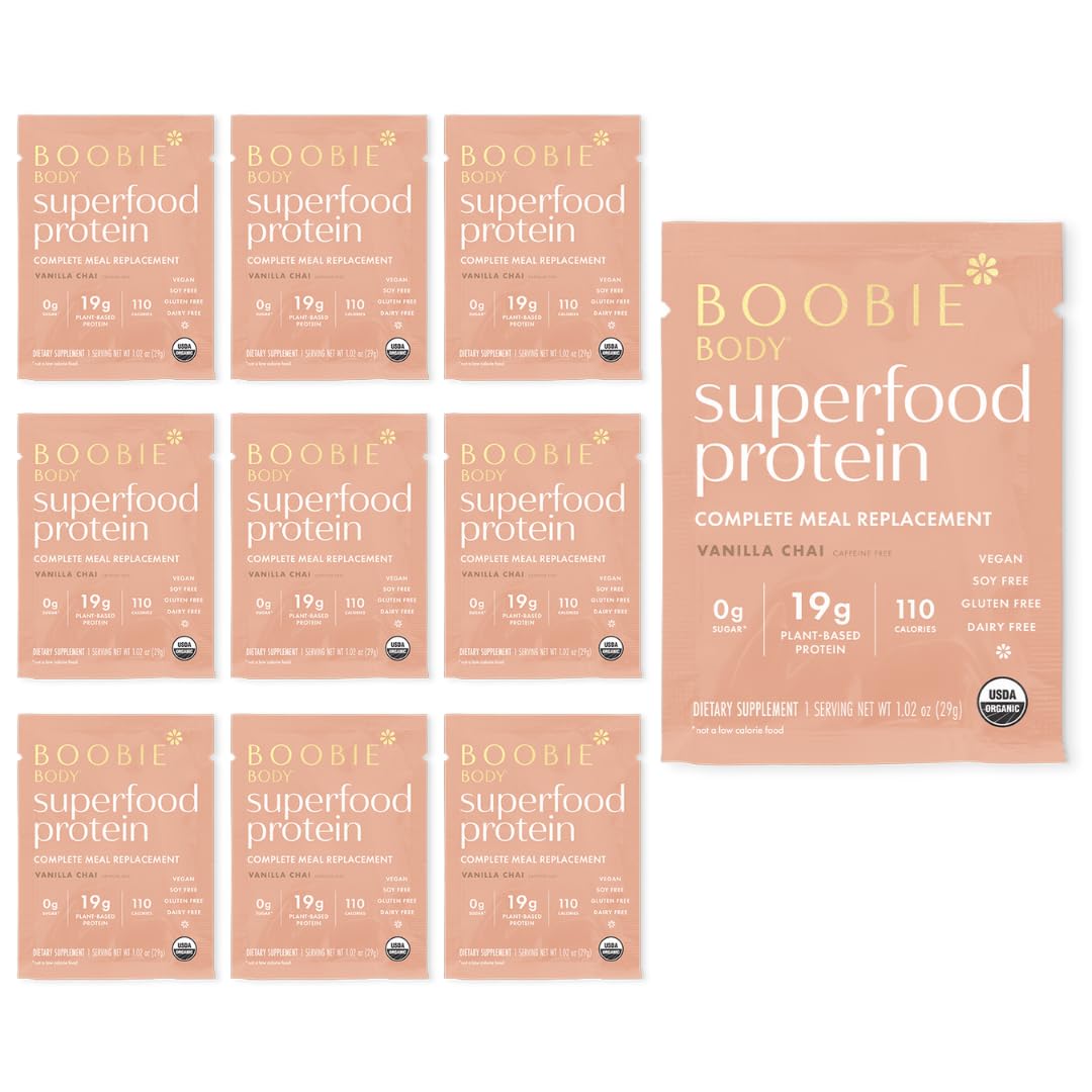 Boobie Body Superfood Protein Shake for Moms (1.16oz Single Serve