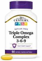 21st Century Triple Omega Complex 3-6-9 - 270 Softgels (3 Pack)