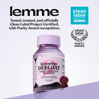 Lemme Debloat - Digestive & Gut Health Gummies with 2 Clinically