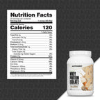 NutraBio Natural Whey Protein Isolate Powder Vanilla - 20 Servings - image 2
