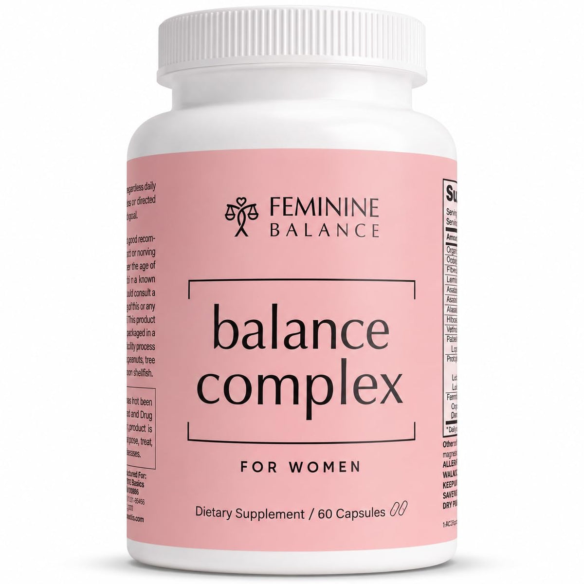 Instant Brands Balance Complex 17-in-1 Vaginal Probiotic - 60 Capsules