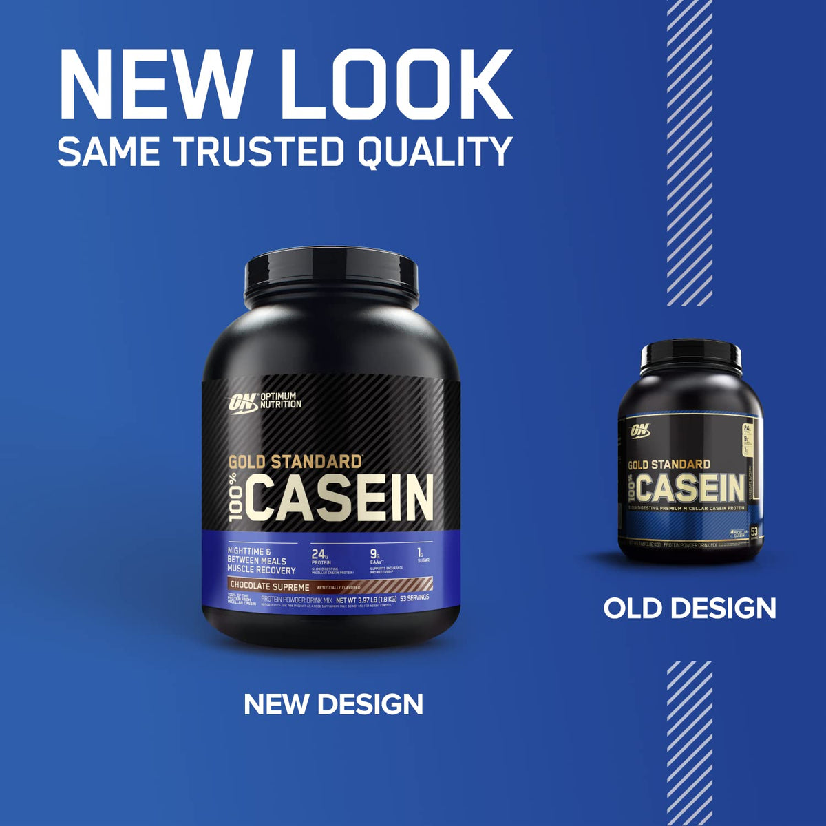 Optimum Nutrition Casein Powder Chocolate Peanut Butter - 4 Pound - image 2