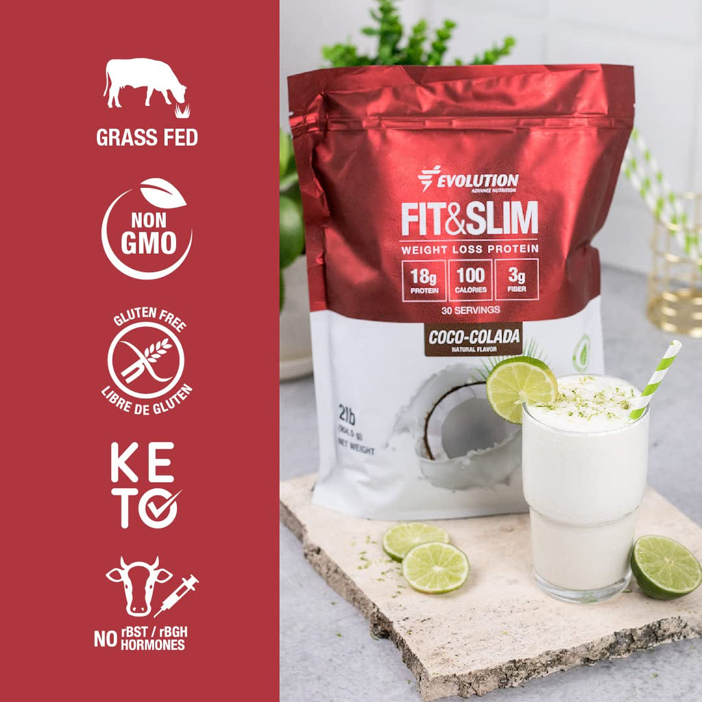 Evolution Advance Nutrition Fit & Slim Whey Protein Powder - 2 Pounds - image 2