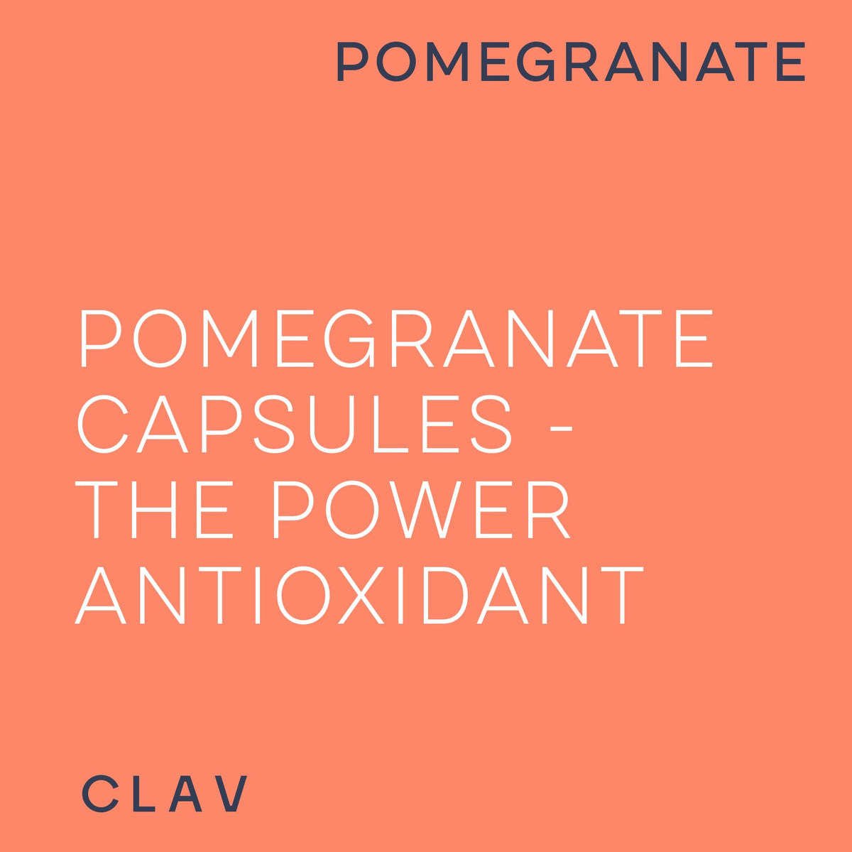 CLAV Pomegranate Extract 1000mg with 40% Ellagic Acid - 60 Capsules - image 5