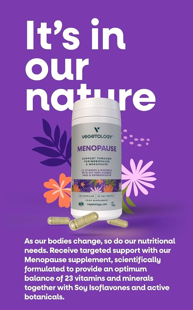 VEGETOLOGY Vegan Menopause Supplements - 60 Capsules - image 3