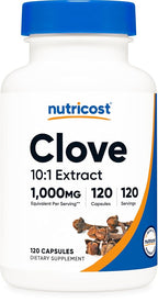 Nutricost Clove Extract 100mg - 120 Capsules
