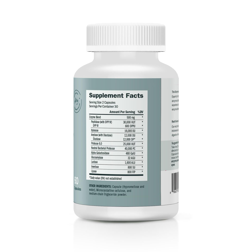 Houston Enzymes TriEnza Digestive Enzymes - 60 Capsules - image 2
