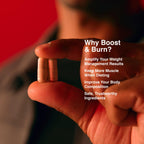 M Drive Boost and Burn Testosterone Booster & Fat Burner - 75 Capsules - image 4