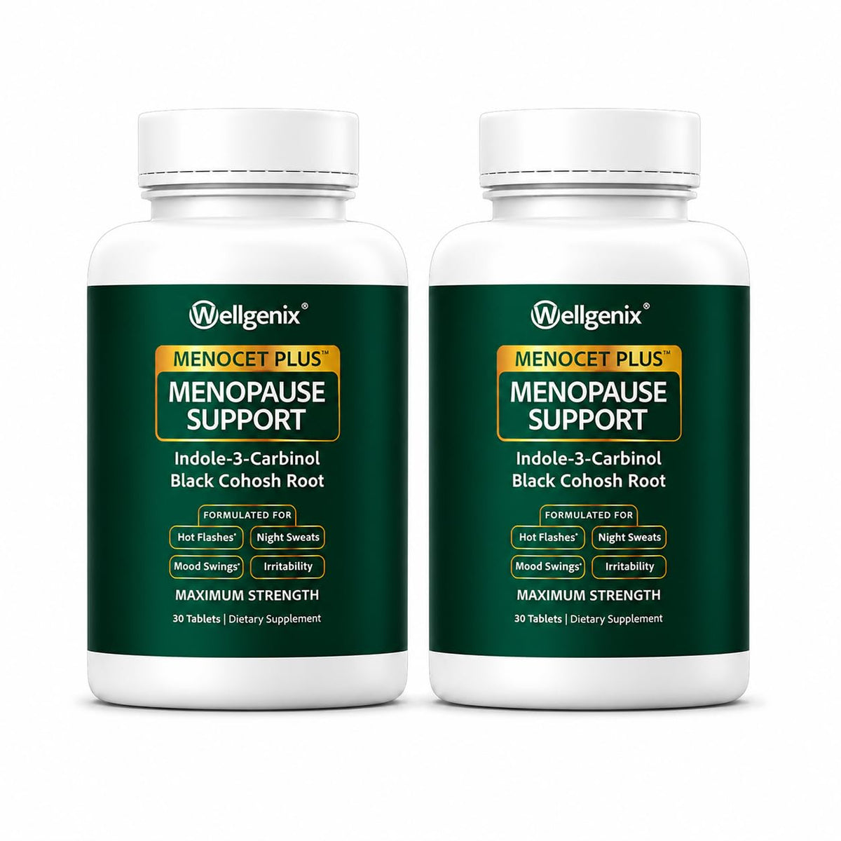 Wellgenix Menocet Plus - Menopause Supplement Designed to Address All