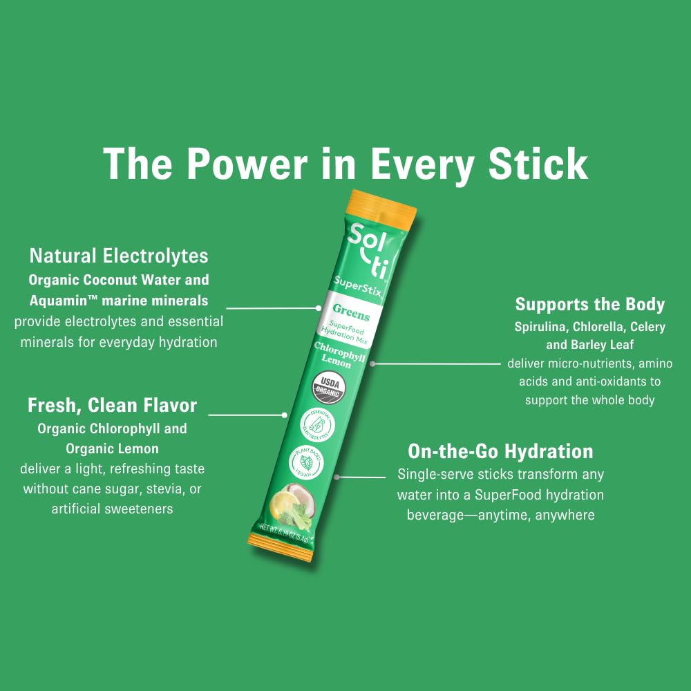 Sol-ti Organic Electrolytes + Hydration Drink Mix