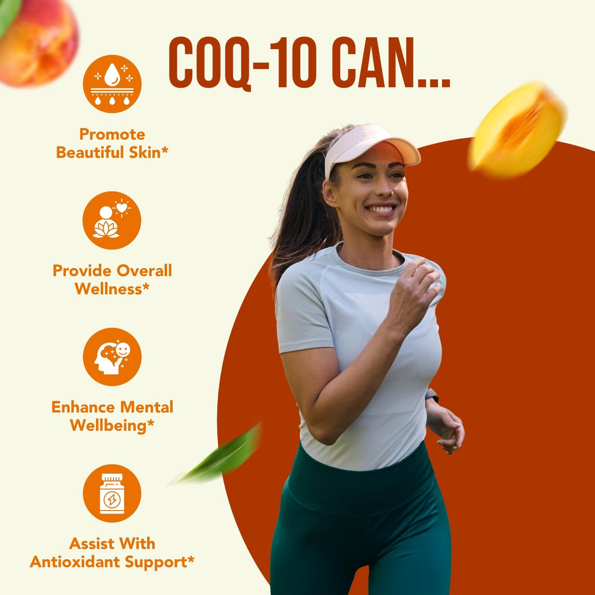 HealthyWayRx Coenzyme Q10 200mg CoQ10 Supplement -Once Daily CoQ10