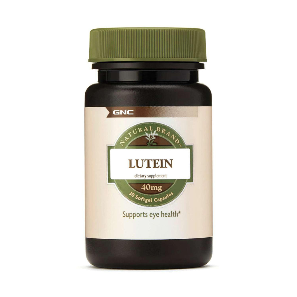 GNC Natural Brand Lutein 40mg Eye Health Support - 30 Softgels