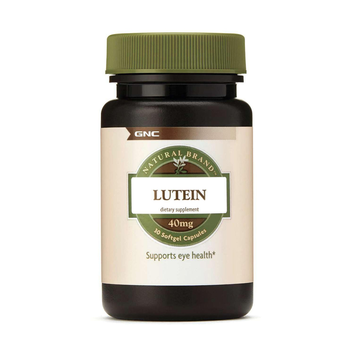 GNC Natural Brand Lutein 40mg Eye Health Support - 30 Softgels
