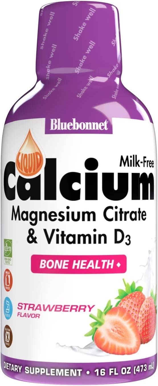 Bluebonnet Nutrition Liquid Calcium Citrate with Magnesium & Vitamin D3