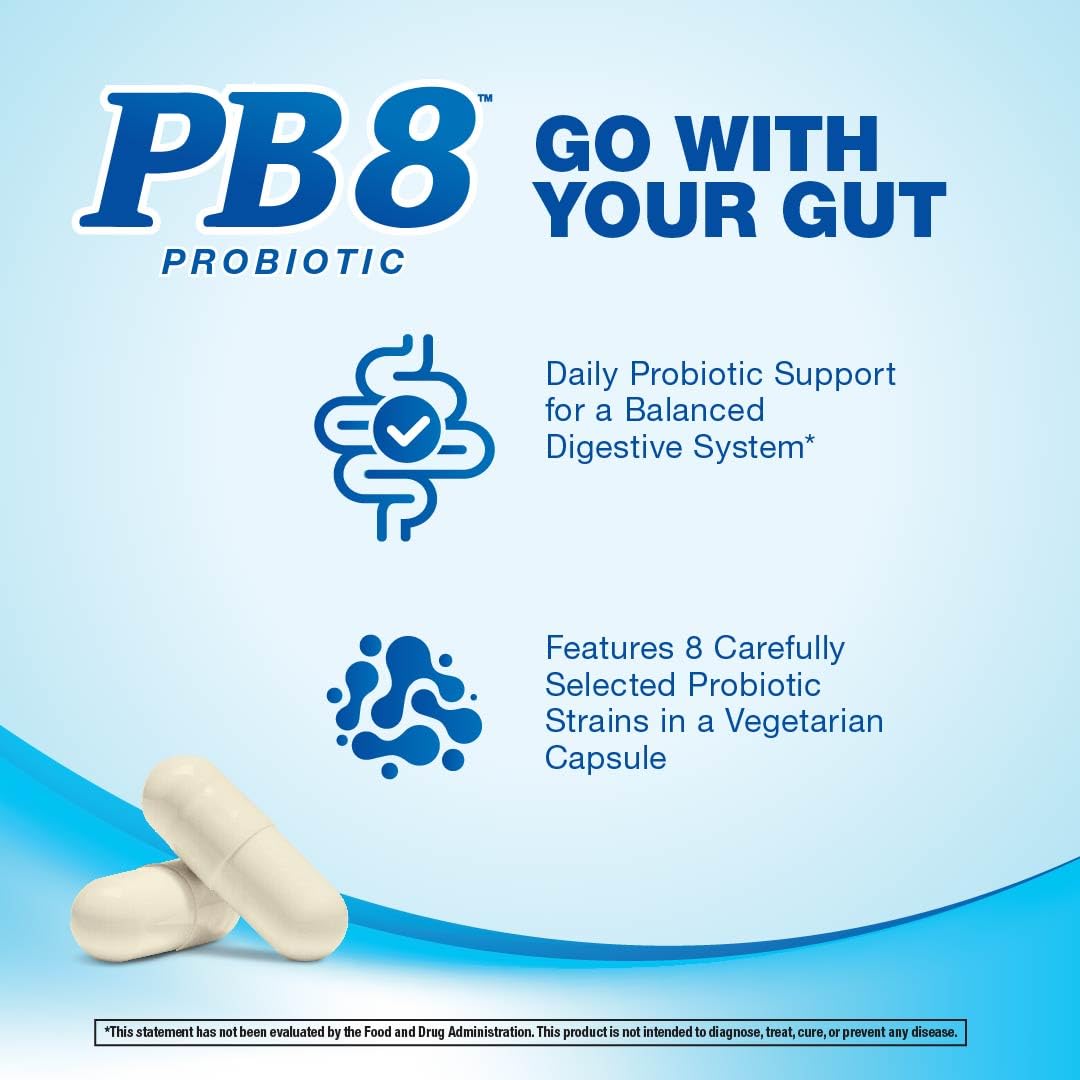 PB8 Probiotic 14 Billion CFU Digestive Support - 60 Capsules - image 4