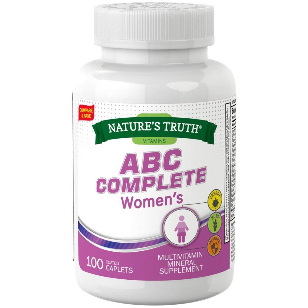 Nature's Truth ABC Complete Women's Multivitamin - 200 Caplets